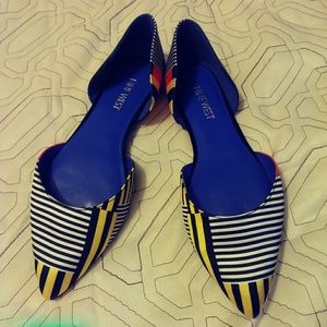 Nine West Geometric Flats